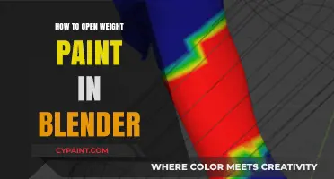 Mastering Blender: A Step-by-Step Guide to Accessing Weight Paint
