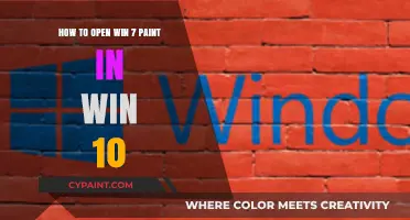 Accessing Paint: Windows 7 to 10