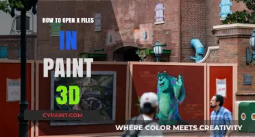 Open X Files in Paint 3D: A Simple Step-by-Step Guide