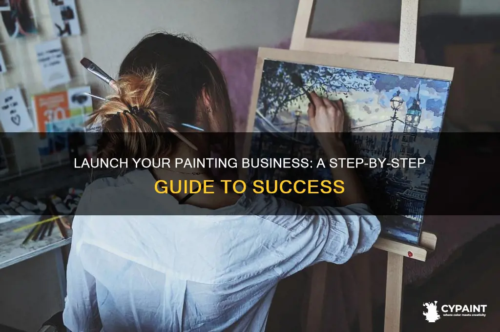 how to open your own painting company