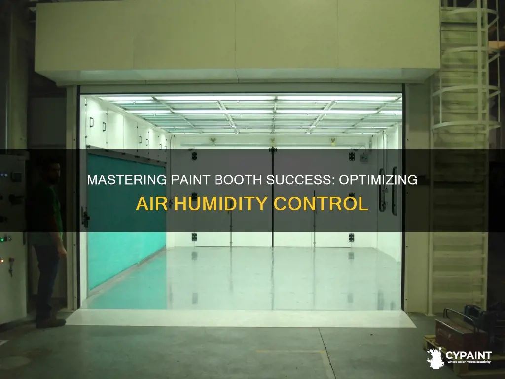 how to optimize air humidity control in paint booths