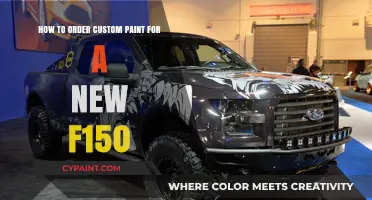 Custom Paint Job for Your F150: Ordering Guide