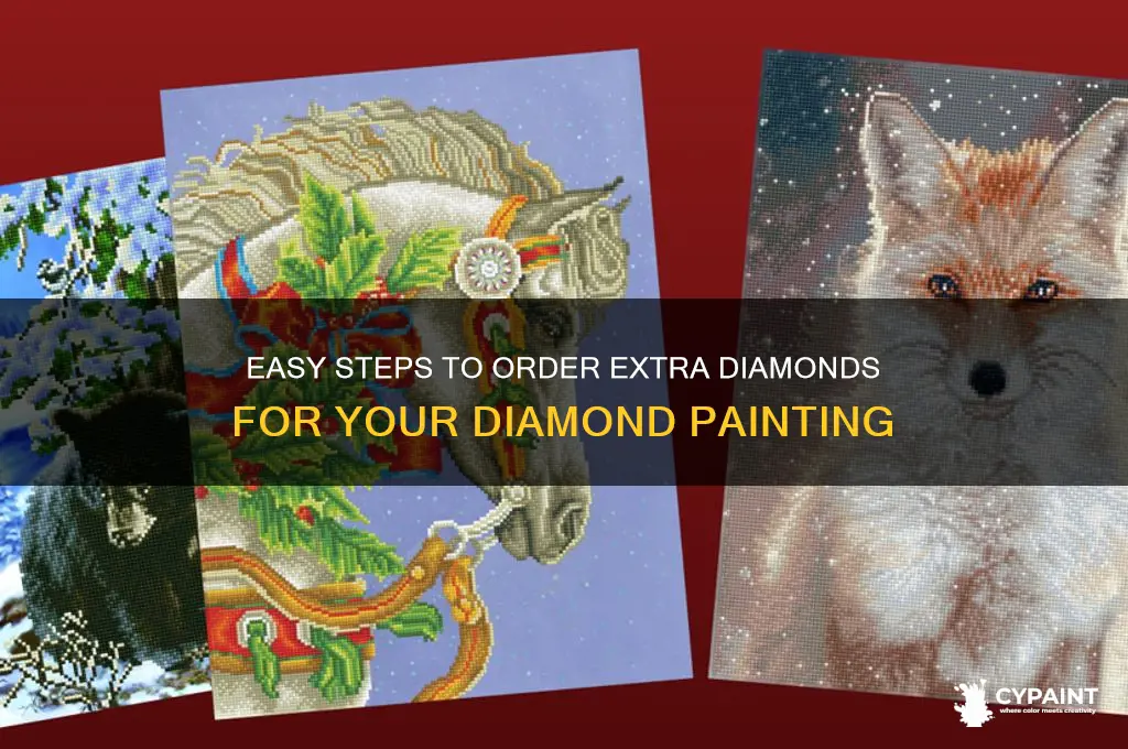 how to order more diamonds for diamond painting