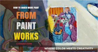 Ordering More Paint from Paint Works: A Simple Step-by-Step Guide