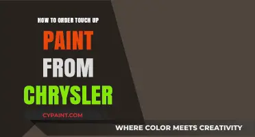 Chrysler Touch-Up Paint: A Step-by-Step Ordering Guide
