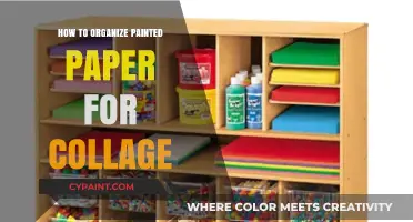 Organizing Painted Paper for Collage: Tips for Efficient Storage and Access