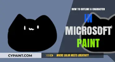 Master Character Outlining in Microsoft Paint: A Step-by-Step Guide
