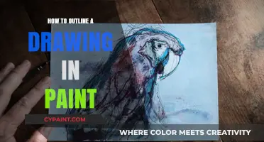 Mastering Drawing Outlines: Easy Techniques in Paint for Beginners