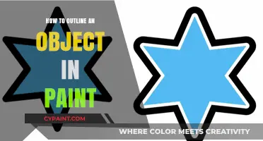 Mastering Object Outlining: A Step-by-Step Guide in Paint