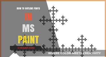 Mastering MS Paint: A Simple Guide to Outlining Fonts Effectively