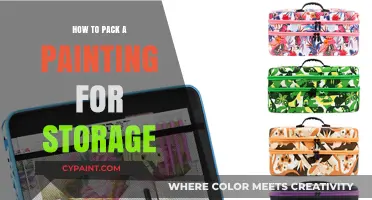 Securely Storing Your Art: A Guide to Packing Paintings for Storage
