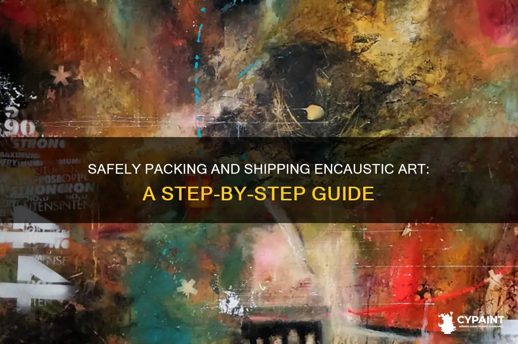 how to pack and send encaustic paintings