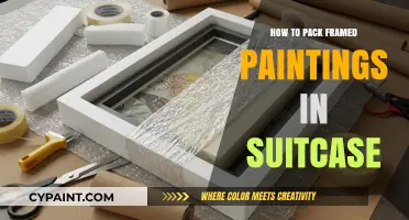 Safe Travel Tips: Packing Framed Paintings in Your Suitcase