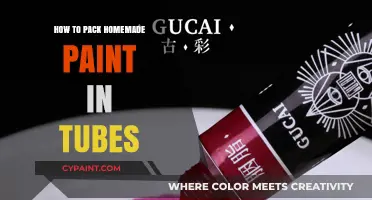 Mastering the Art of Packing Homemade Paint in Tubes