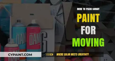 Packing Spray Paint for Moving: Tips for Safe and Secure Transport