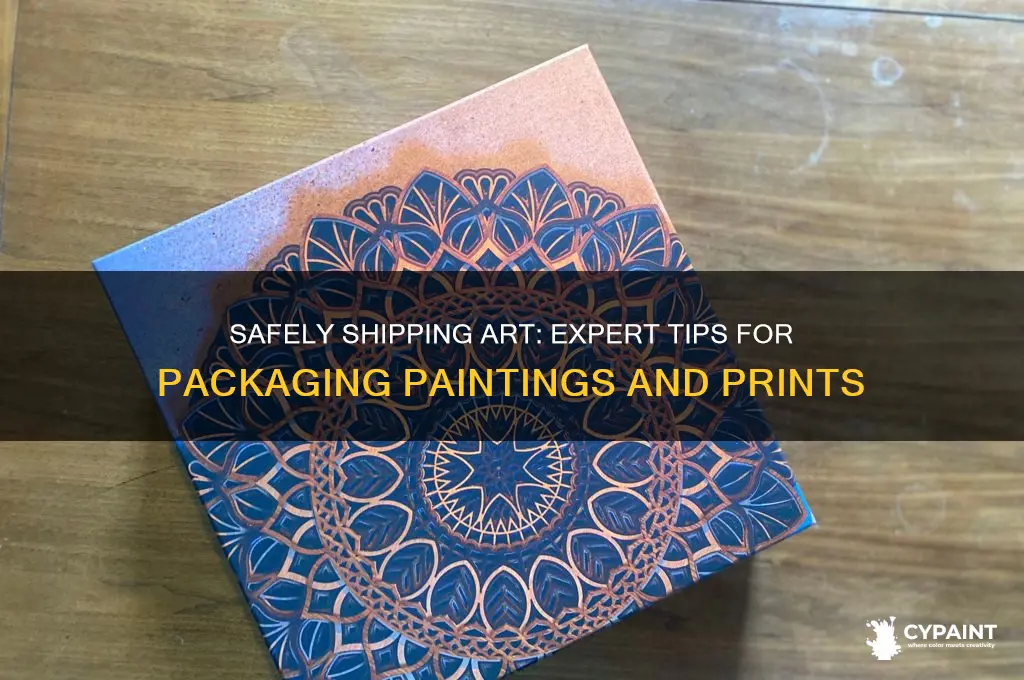 how to package paintings and prints for shipment