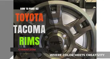 DIY Guide: Painting Your 2002 Toyota Tacoma Rims Like a Pro