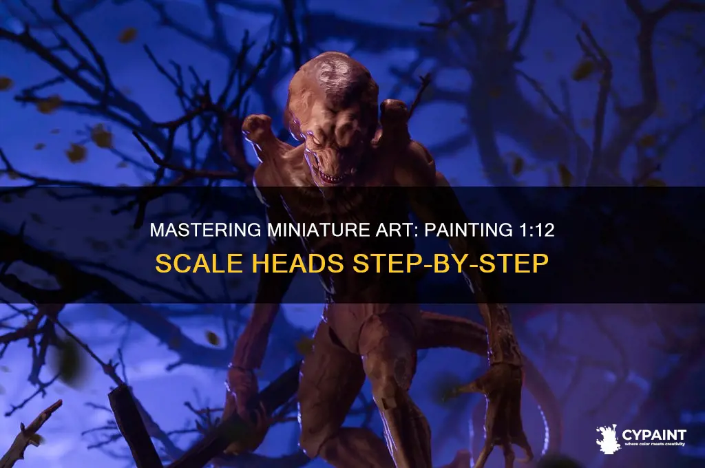 how to paint 1 12 scale heads