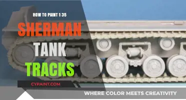 Mastering 1:35 Sherman Tank Track Painting: Tips and Techniques