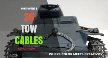 Mastering 1:35 Scale Tow Cable Painting: Techniques for Realistic Detailing