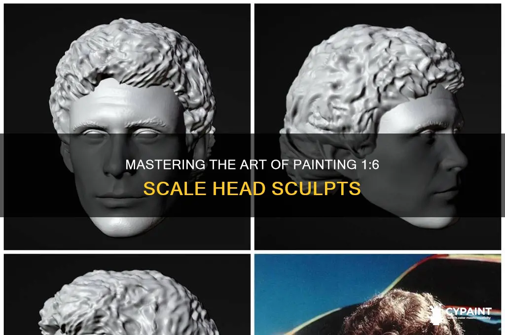 how to paint 1 6 head sculpt