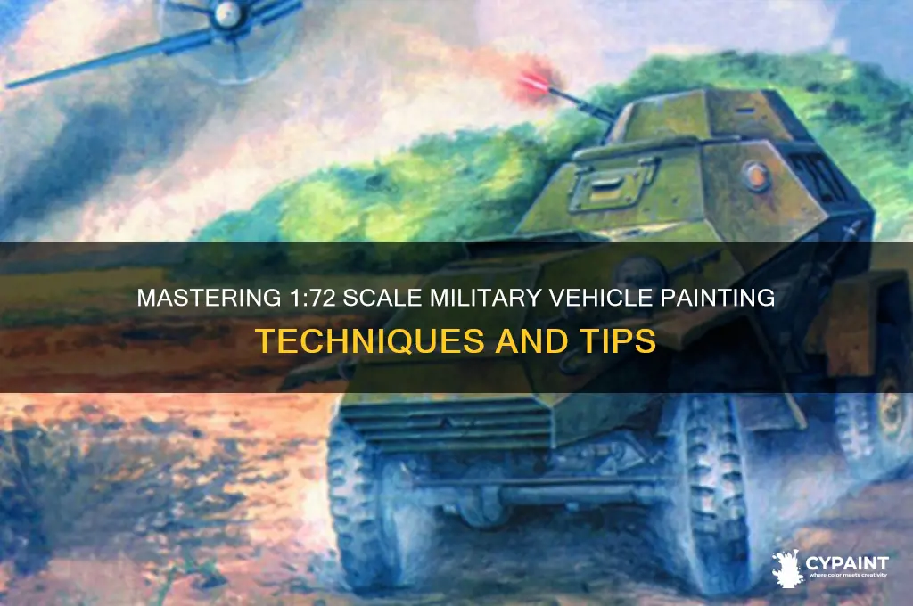 how to paint 1 72 military vehicles