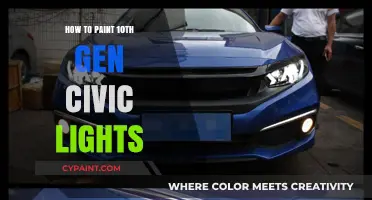 Customizing Your 10th Gen Civic: A Guide to Painting Headlights