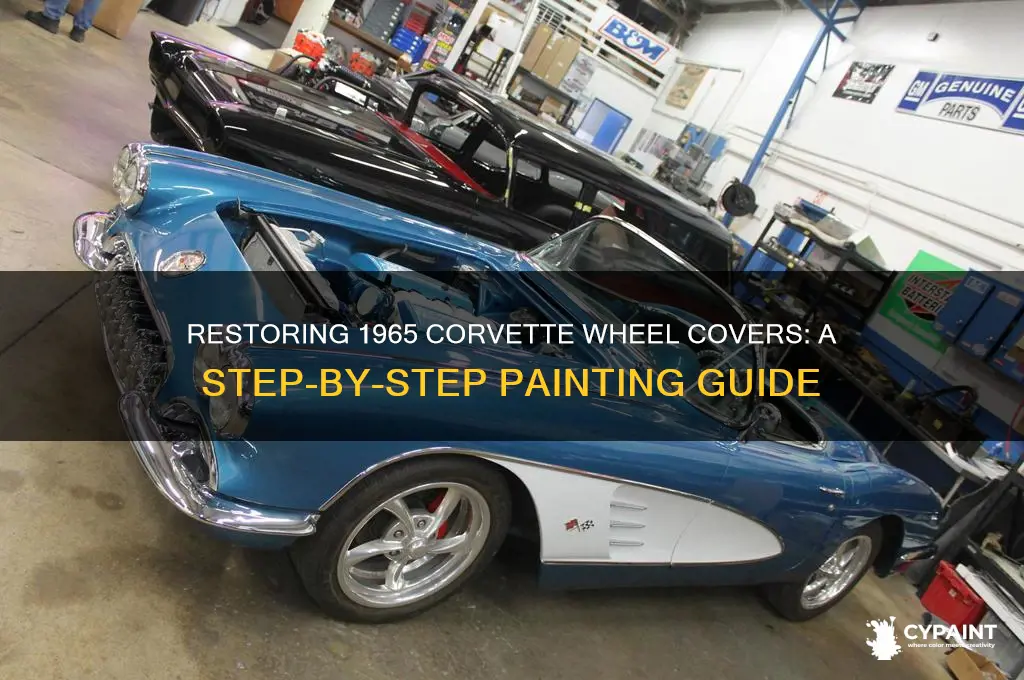 how to paint 1965 corvette wheel cover