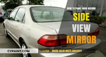 DIY Guide: Painting Your 1999 Accord Side View Mirror Like a Pro