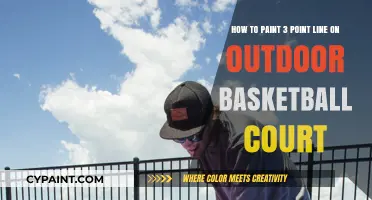 DIY Guide: Painting a Three-Point Line on Your Outdoor Basketball Court