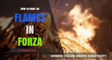 Mastering 3D Flame Painting Techniques in Forza Horizon