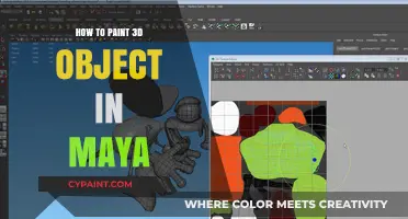 Mastering Maya: Techniques for Painting 3D Objects Like a Pro