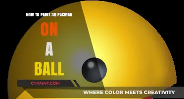 Mastering 3D Pac-Man Art: Painting Techniques for a Spherical Canvas