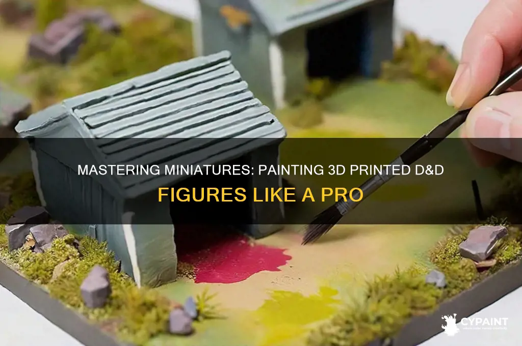 how to paint 3d printed dnd figuer