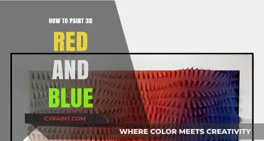Mastering 3D Red and Blue Painting: Techniques and Tips for Beginners