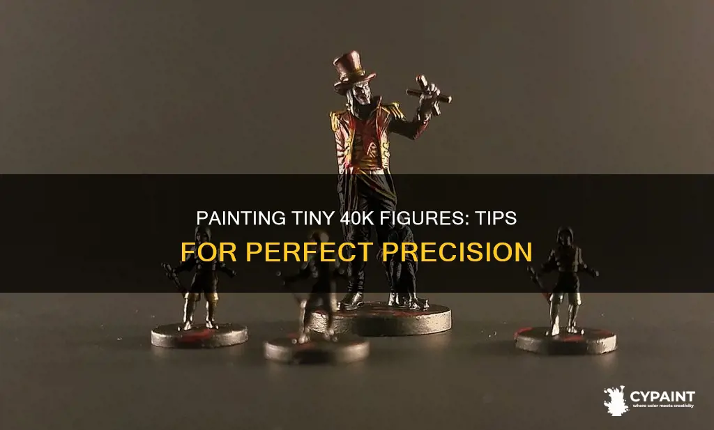 how to paint 40k figures they