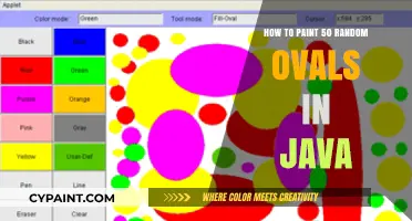 Mastering Java Graphics: Painting 50 Random Ovals with Ease