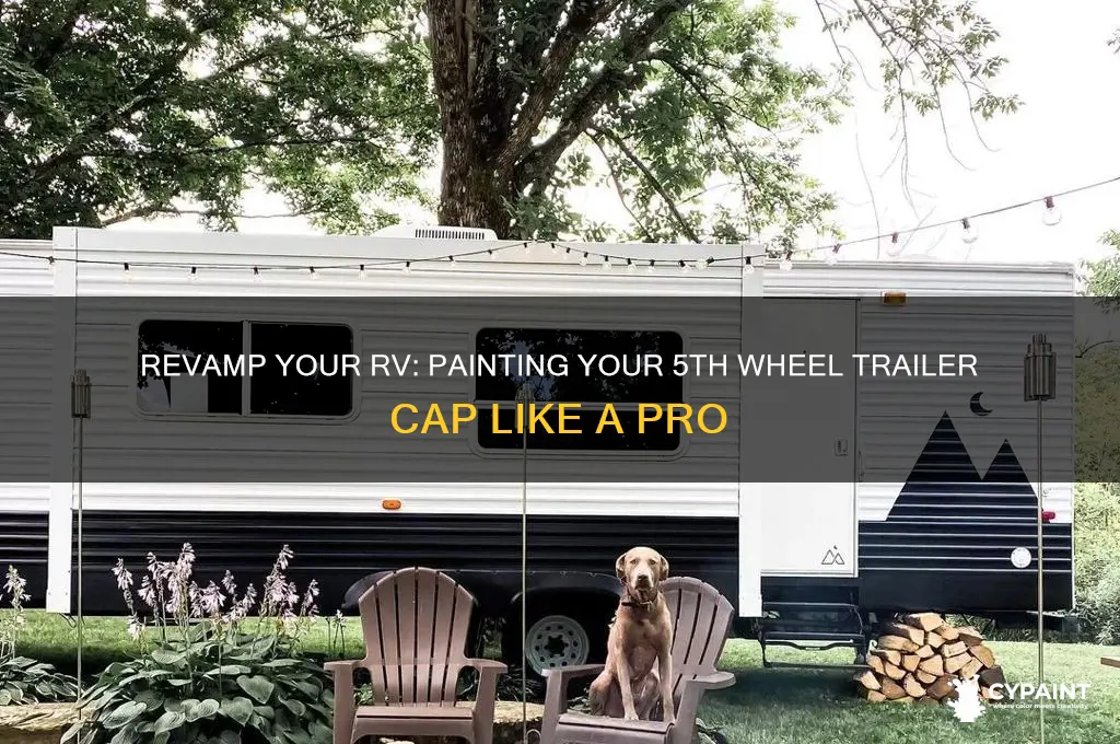 how to paint 5th wheel trailer cap