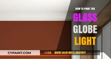 Revive Retro Charm: Painting 70s Glass Globe Lights Step-by-Step