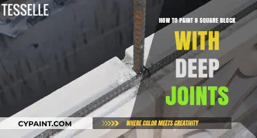 Deep-Jointed Block Painting: A Step-by-Step Guide