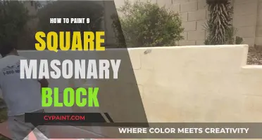 Mastering Masonry: A Step-by-Step Guide to Painting 9 Square Blocks