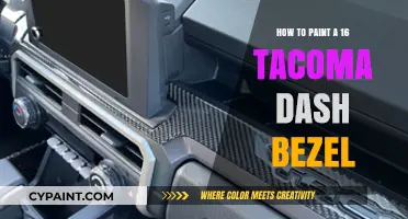 DIY Guide: Painting Your 16 Tacoma Dash Bezel Like a Pro