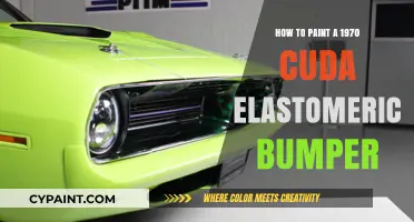 Revive Your 1970 Cuda: Elastomeric Bumper Painting Guide