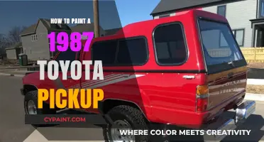 Revive Your 1987 Toyota Pickup: A Step-by-Step Painting Guide