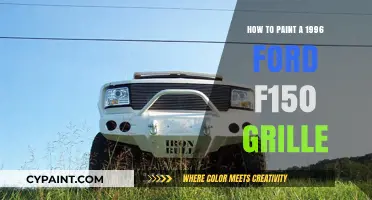 Revamp Your 1996 Ford F150 Grille: A Step-by-Step Painting Guide