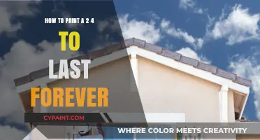 Protect Your Wood: Painting a 2x4 for Longevity