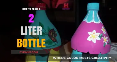 Creative Bottle Painting: Transforming a 2-Liter Bottle into Art