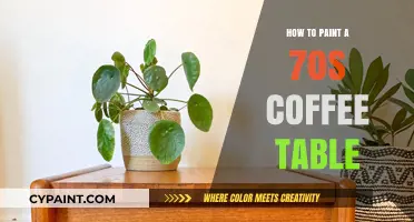 Revive Retro Charm: Painting Your 70s Coffee Table in Easy Steps