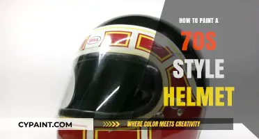 Revive Retro Vibes: Painting a 70s-Inspired Helmet Guide
