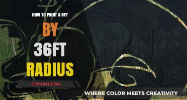 Mastering Large-Scale Painting: Techniques for a 9ft by 36ft Radius